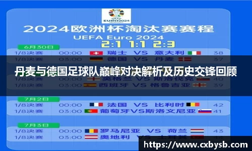 丹麦与德国足球队巅峰对决解析及历史交锋回顾