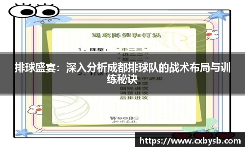 排球盛宴:深入分析成都排球队的战术布局与训练秘诀
